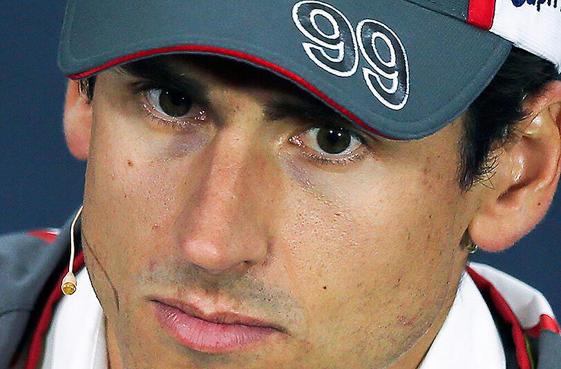 Adrian Sutil ohne Arbeitgeber. 2015 wird ein junger Brasilianer für ihn im Sauber-Cockpit sitzen.