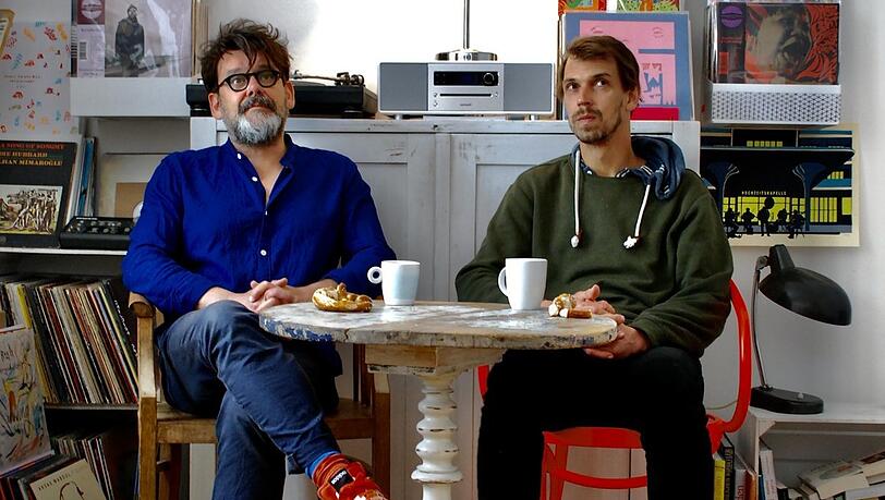 Micha Acher (links) und Maxi Pongratz.