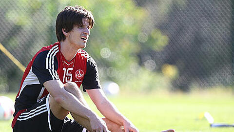 Timm Klose, der Nürnberg-Verteidiger während des Trainingslagers in Spanien.