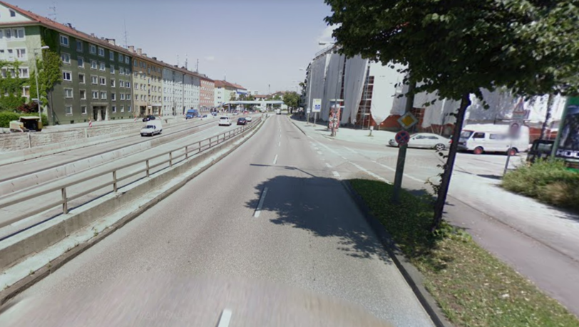 Hier an der Tegernseer Landstraße hat es sechs Unfälle gegeben. Hier an der Tegernseer Landstraße hat es sechs Unfälle gegeben.