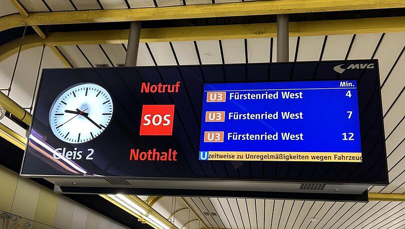 Keine Ausnahme mehr, sondern wohl eher die Regel: der gelbe Hinweisstreifen auf der Anzeigetafel. Keine Ausnahme mehr, sondern wohl eher die Regel: der gelbe Hinweisstreifen auf der Anzeigetafel.
