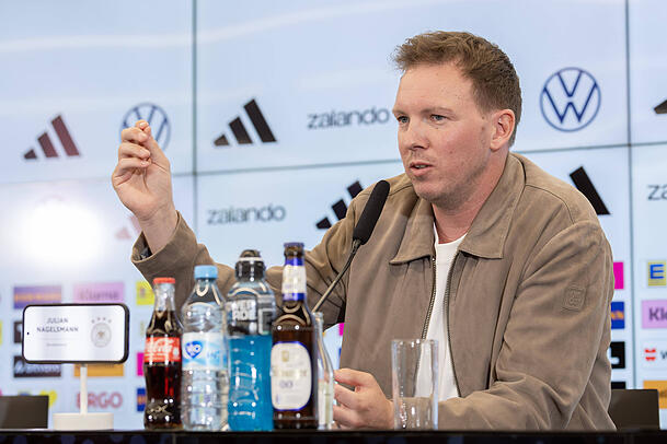 Er hat Karl zum ersten Mal nominiert: Bundestrainer Julian Nagelsmann. Er hat Karl zum ersten Mal nominiert: Bundestrainer Julian Nagelsmann.