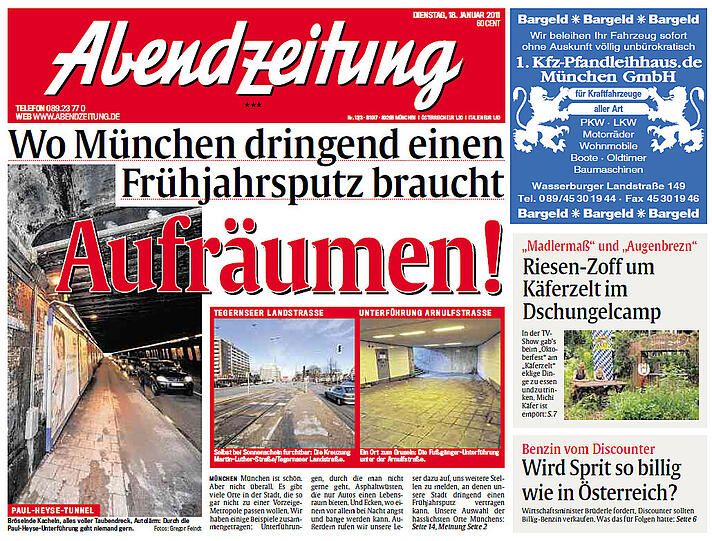 Halbjahres-Rückblick: Die Schlagzeilen der Abendzeitung - München - Abendzeitung München