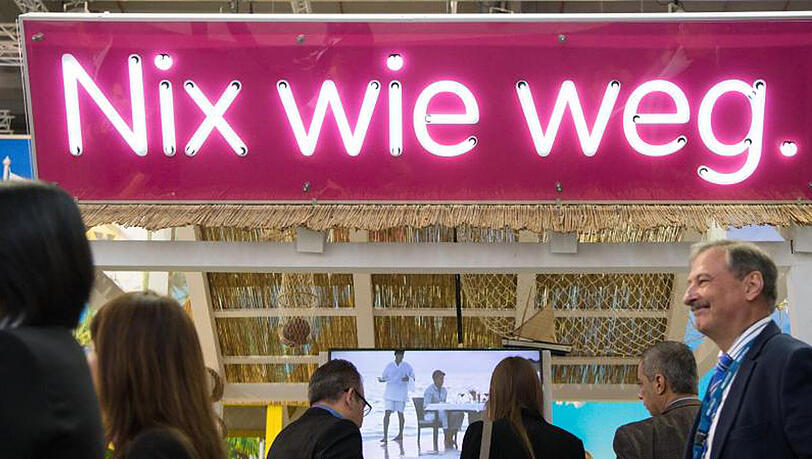 Auf der Internationalen Tourismus-Börse (ITB) in Berlin präsentieren rund 10 000 Aussteller aus 180 Urlaubsregionen ihre Angebote. Auf der Internationalen Tourismus-Börse (ITB) in Berlin präsentieren rund 10 000 Aussteller aus 180 Urlaubsregionen ihre Angebote.