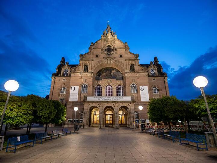 Staatstheater Nürnberg am Richard-Wagner-Platz. Foto: Daniel Karmann/dpa/Archivbild