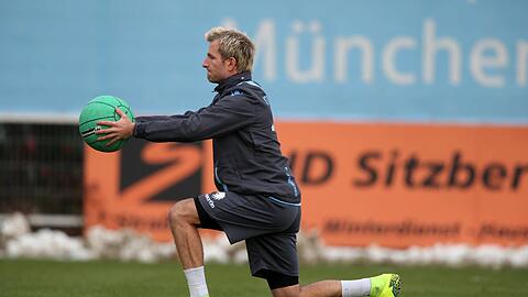 Zurück im Training: Kapitän Stefan Aigner