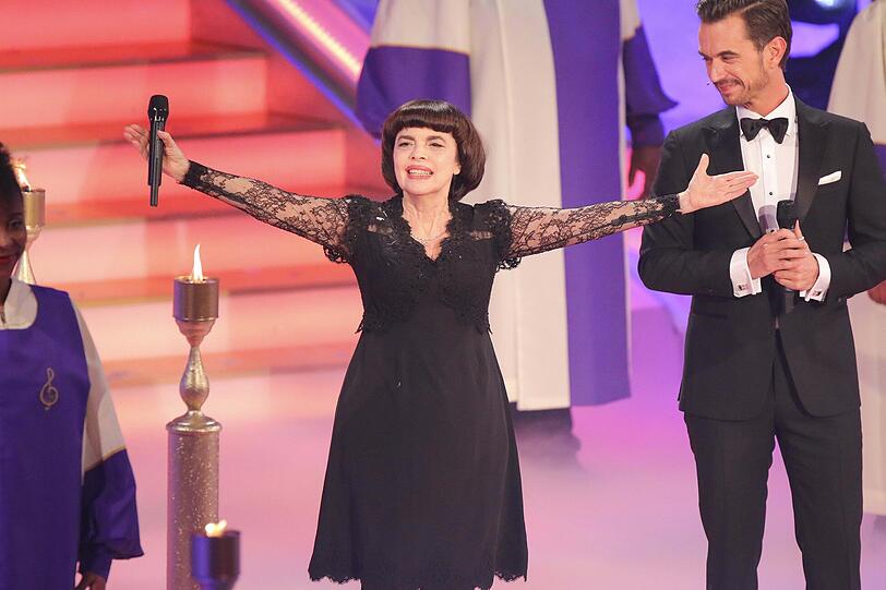 Platz fünf: Sängerin Mireille Mathieu.