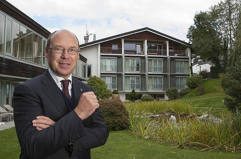 Der Lanserhof in Tirol: Seit über 15 Jahren gehört Christian Harisch zu den Geschäftsführern und Eigentümern.