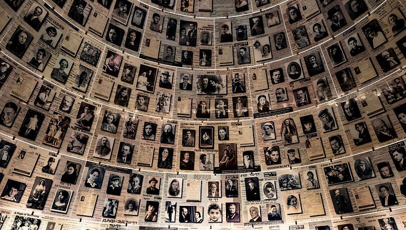 Die Halle der Namen in der Holocaust-Gedenkstätte Yad Vashem in Jerusalem. (Archivbild) Die Halle der Namen in der Holocaust-Gedenkstätte Yad Vashem in Jerusalem. (Archivbild)