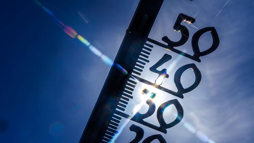 Mancherorts kann es bis zu 41 Grad hei&szlig; werden.