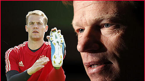 Torhüter hätten eine hohe Verantwortung, jeder Fehler könne spielentscheidend sein und der innere Druck sehr hoch werden, so Ex-National- und Bayern-Torhüter Oliver Kahn über die anspruchsvolle Rolle seines Nachfolgers Manuel Neuer.