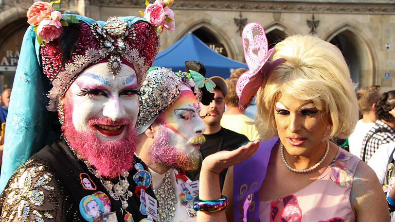 Weitere Bilder vom "Pumps Race"-Event am CSD.