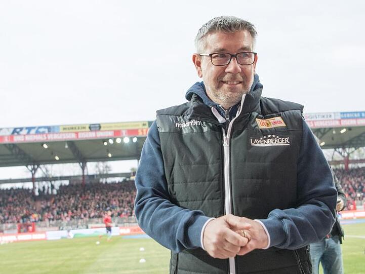 Union-Trainer Urs Fischer will mit seinem Team in die Bundesliga.