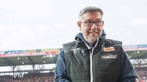 Union-Trainer Urs Fischer will mit seinem Team in die Bundesliga.