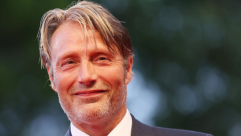 Mads Mikkelsen bei einem Auftritt in Venedig. Mads Mikkelsen bei einem Auftritt in Venedig.