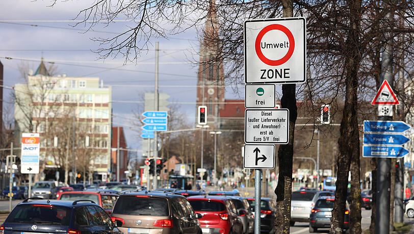 Die erste Stufe des Diesel-Fahrverbots in München gilt seit dem 1. Februar 2023. (Archivbild)