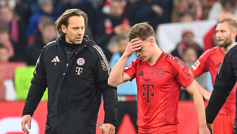 Gegen Frankfurt verletzt ausgewechselt: Joshua Kimmich.
