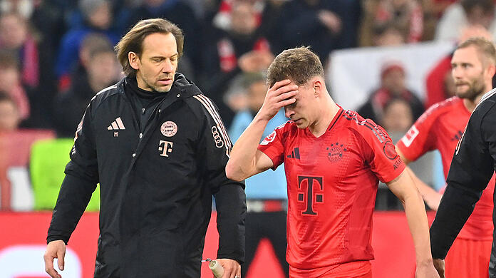 Gegen Frankfurt verletzt ausgewechselt: Joshua Kimmich.