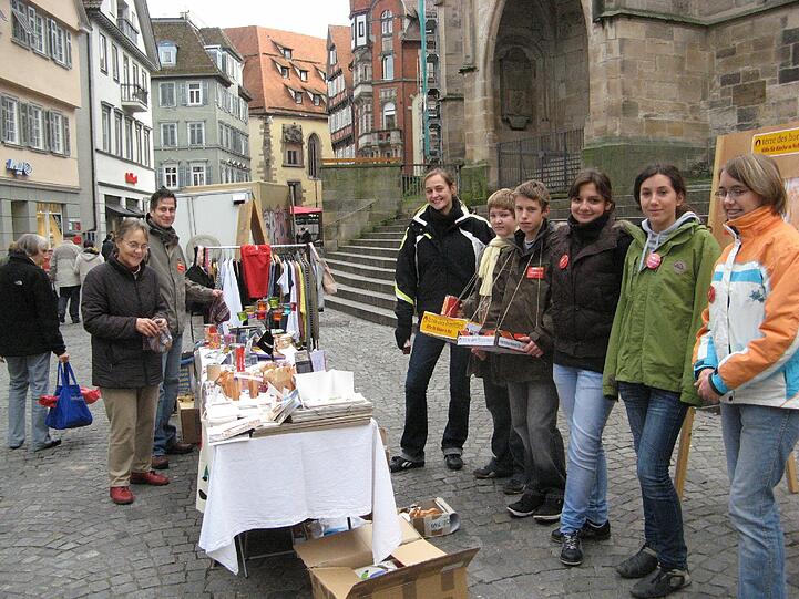 Auch in Tübingen hatten Schüler schon bei Aktion mitgemacht.