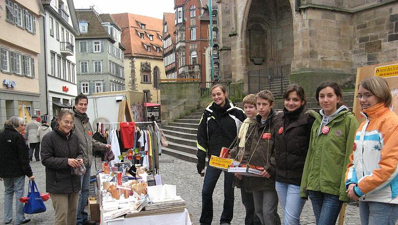 Auch in Tübingen hatten Schüler schon bei Aktion mitgemacht. Auch in Tübingen hatten Schüler schon bei Aktion mitgemacht.