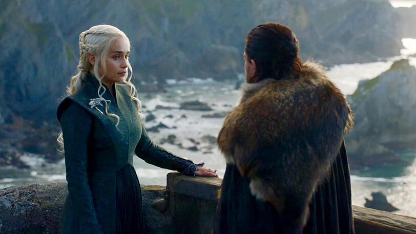 Daenerys (l.) und Jon. Wie stehen ihre Chancen in Staffel 8?