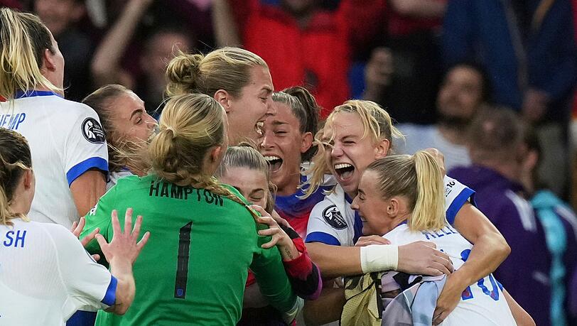 England feiert den EM-Titel.