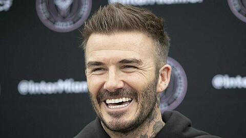 David Beckham bei einem öffentlichen Auftritt Ende Februar in Miami