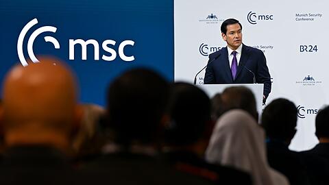 Es war ungewiss, mit welcher Botschaft sich Rubio an Europa wendet.