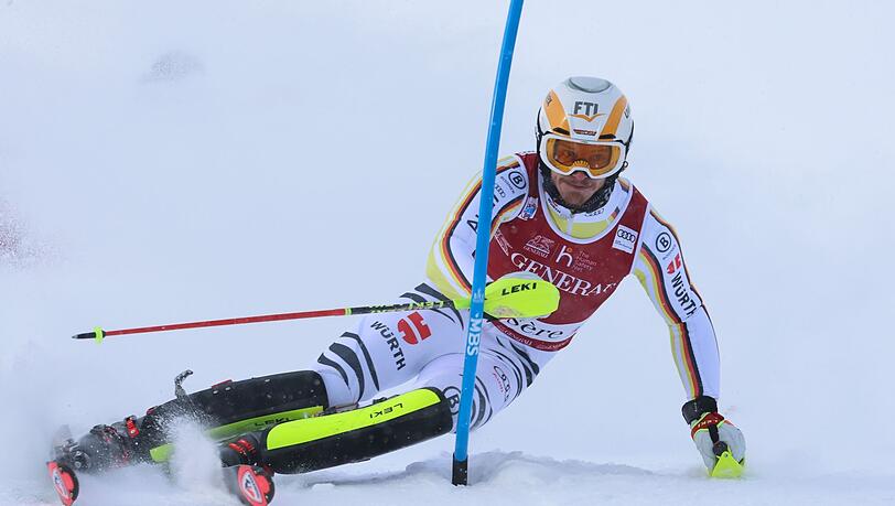Linus Strasser aus Deutschland in Aktion.
