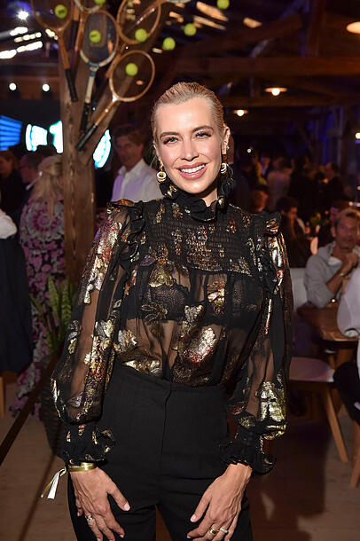 Verena Kerth sagte auf der Players' Night 2026: "Hatte eine hei&szlig;e Liaison mit einem Tennisspieler."