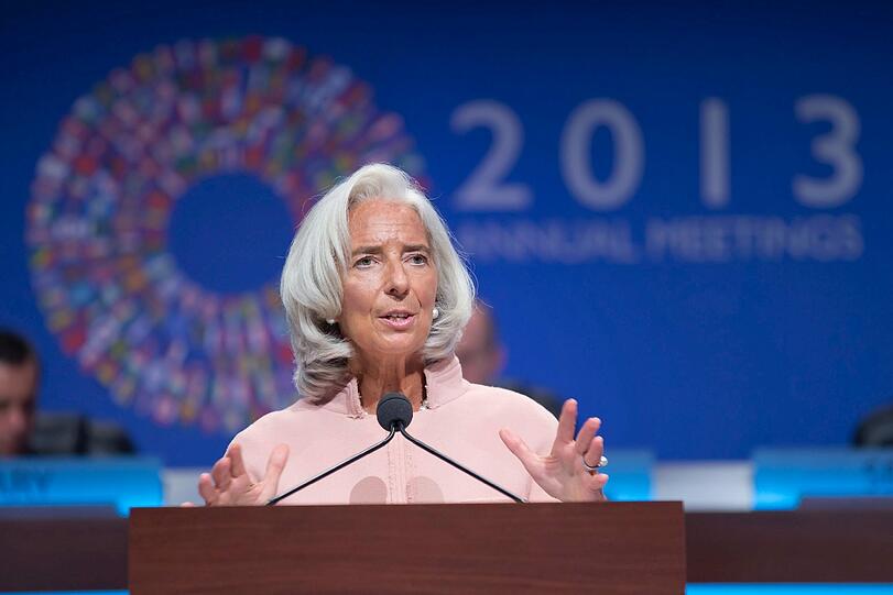 Platz 7: Christine Lagarde (Chefin des Internationalen Währungsfonds)