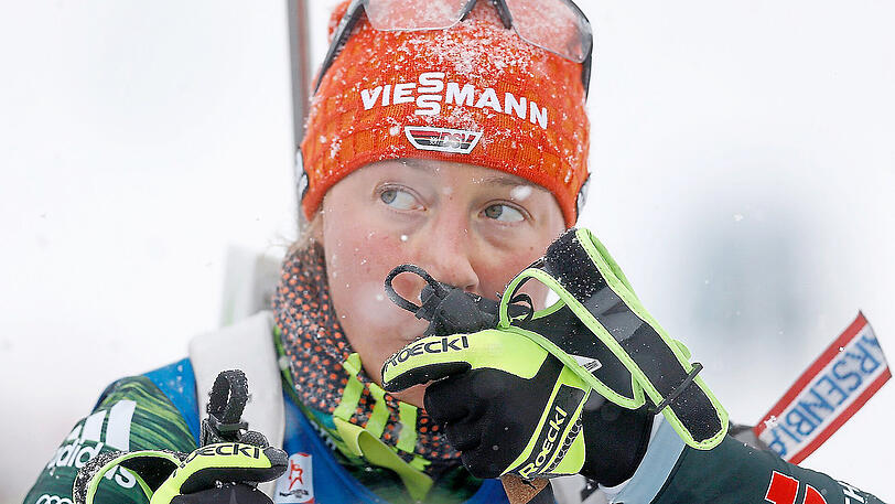 Laura Dahlmeier überzeugte Beim Massenstart.