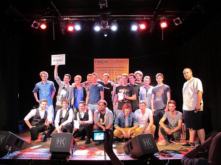 Die Final-Bands von Muc-King im vergangenen Jahr.