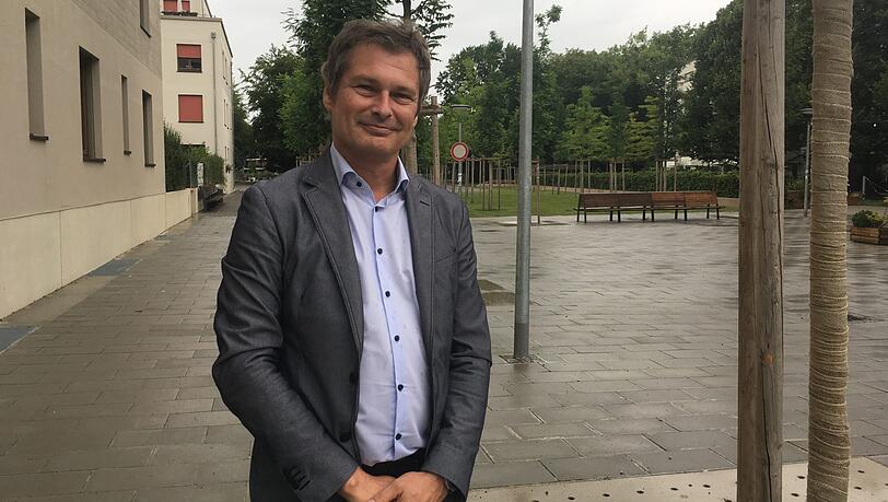 Stefan Krieger wohnt seit 2016 im Neubaugebiet Domagkpark. Als Projektentwickler konnte er das Areal teilweise mitgestalten. Stefan Krieger wohnt seit 2016 im Neubaugebiet Domagkpark. Als Projektentwickler konnte er das Areal teilweise mitgestalten.