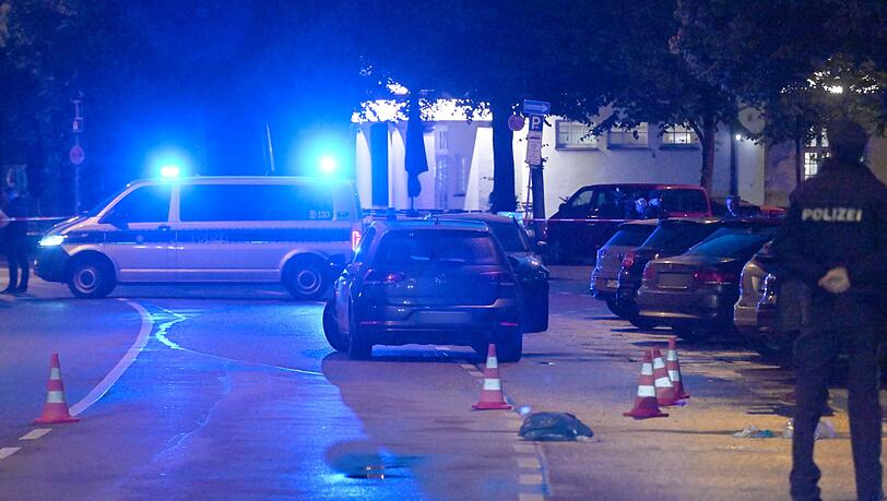 Die Polizei war für die Spurensicherung vor Ort.