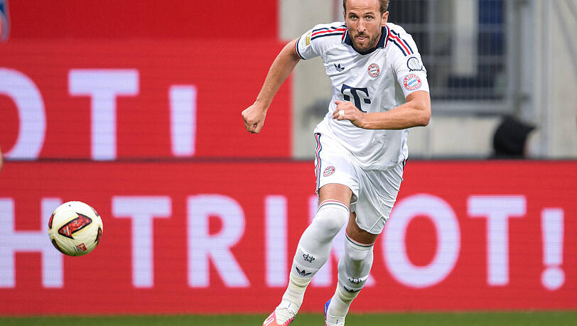 Rückendeckung für Musiala: Harry Kane. Rückendeckung für Musiala: Harry Kane.