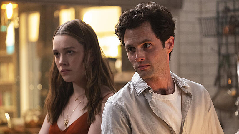 Victoria Pedretti und Penn Badgley sind wieder als Hauptdarsteller dabei