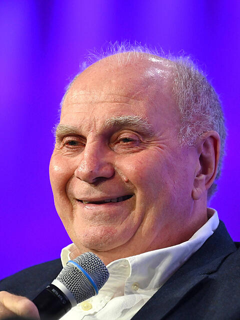 Hauptprotagonist beim FC Bayern: Ehrenpr&auml;sident Uli Hoene&szlig;.