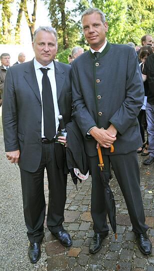 ... Christian Schottenhamel (l.) und Ricky Steinberg...