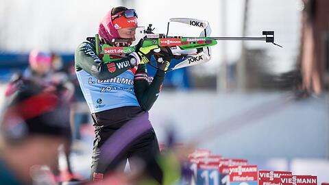 "Ich möchte einfach das Beste aus mir rausholen", sagt Top-Biathletin Laura Dahlmeier vor Beginn der Weltmeisterschaft.