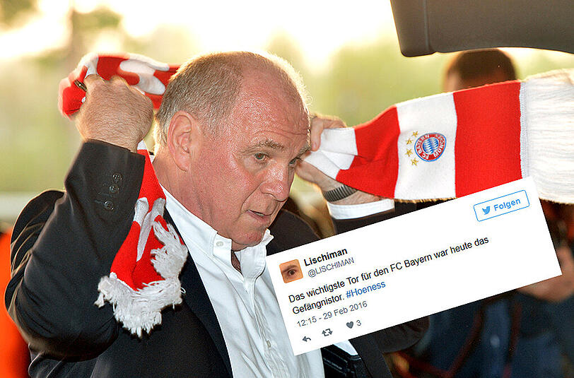 Uli Hoeneß ist wieder frei - so reagierte das Netz auf die Freilassung des ehemaligen Bayern-Präsidenten.