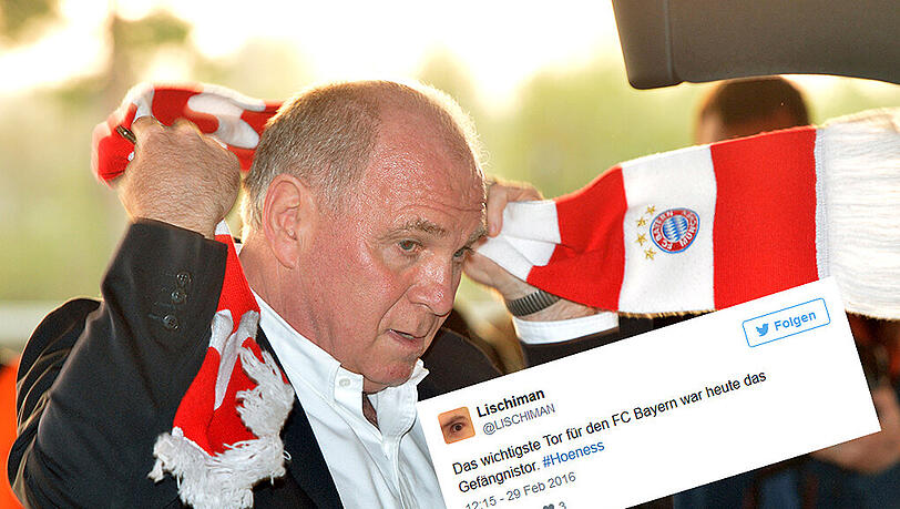 Uli Hoeneß ist wieder frei - so reagierte das Netz auf die Freilassung des ehemaligen Bayern-Präsidenten. Uli Hoeneß ist wieder frei - so reagierte das Netz auf die Freilassung des ehemaligen Bayern-Präsidenten.