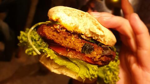Der Insektenburger von Hans im Glück.