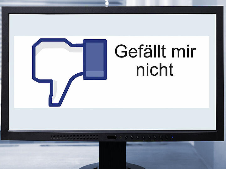 Werden wir diesen Daumen bald öfters auf Facebook sehen?