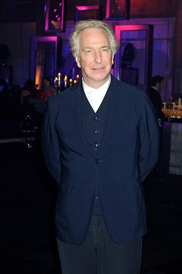 Alan Rickman auf der Aftershow Party