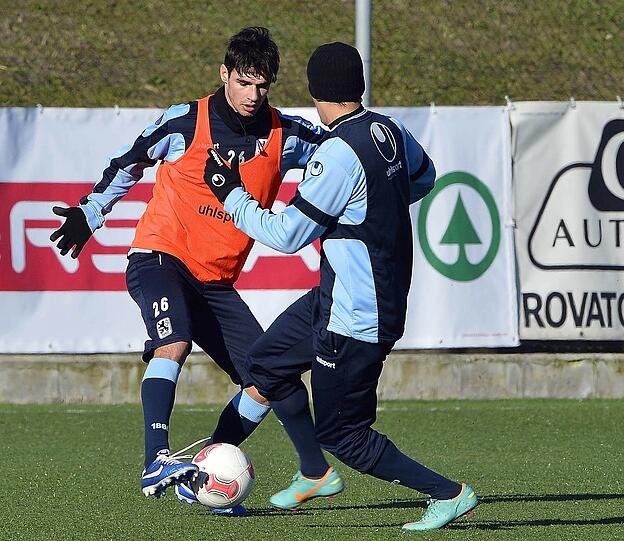 Die Löwen im Trainingslager in Brescia.
