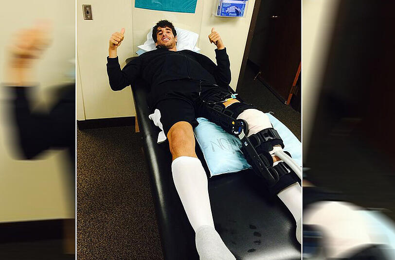 "Alles verlief gut, jetzt muss ich mit der Reha weitermachen." Javi Martinez wendete sich mit einem Twitter-Post an seine Fans.