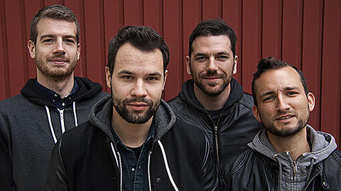 Beim &bdquo;Make or Break&ldquo; auch dabei: die Münchner Band Lester