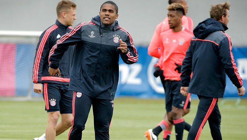 Geheimes Abschlusstraining vor dem Champions-League-Halbfinale: Mit dabei: Jérome Boateng Geheimes Abschlusstraining vor dem Champions-League-Halbfinale: Mit dabei: Jérome Boateng
