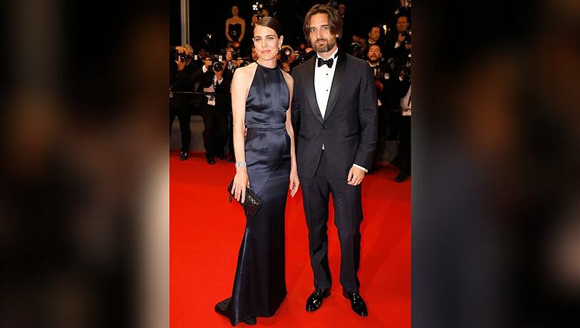 Charlotte Casiraghi und Dimitri Rassam bei den Filmfestspielen von Cannes.